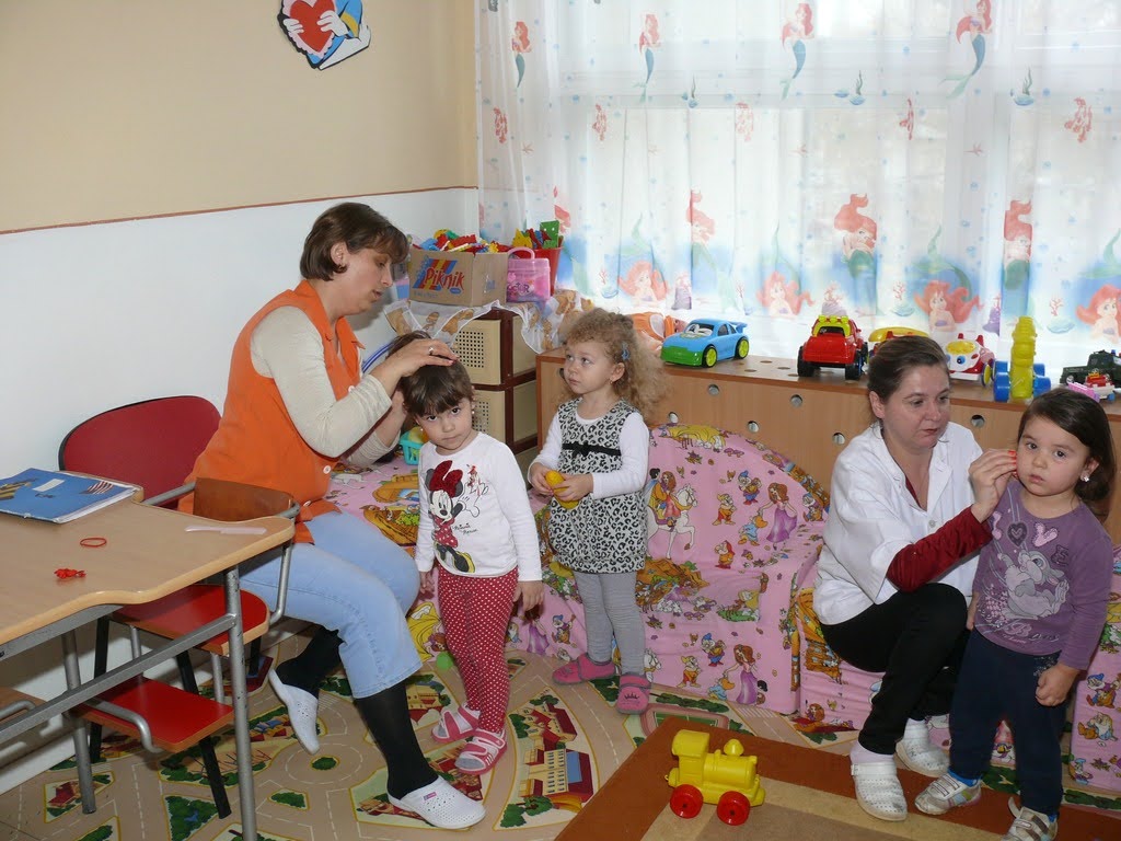 Happy children playing and learning at Pro-Task Master child care center